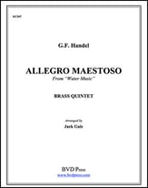 Allegro Maestoso Brass Quintet P.O.D. cover